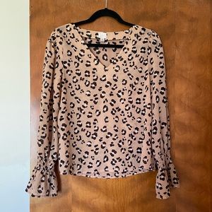Cheetah blouse